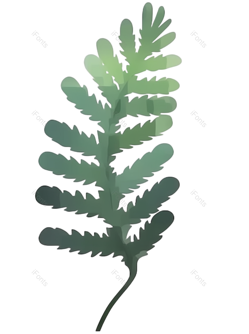 叶子图片,母亲节元素,父亲节PNG,请柬免抠素材